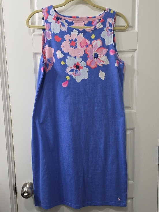Joules Dresses & Skirts - NWOT - Joules Floral Sleeveless Shift Dress 100%Cotton - Size 8